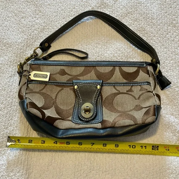 Coach Purse, brown / tan - Picture 3 of 8